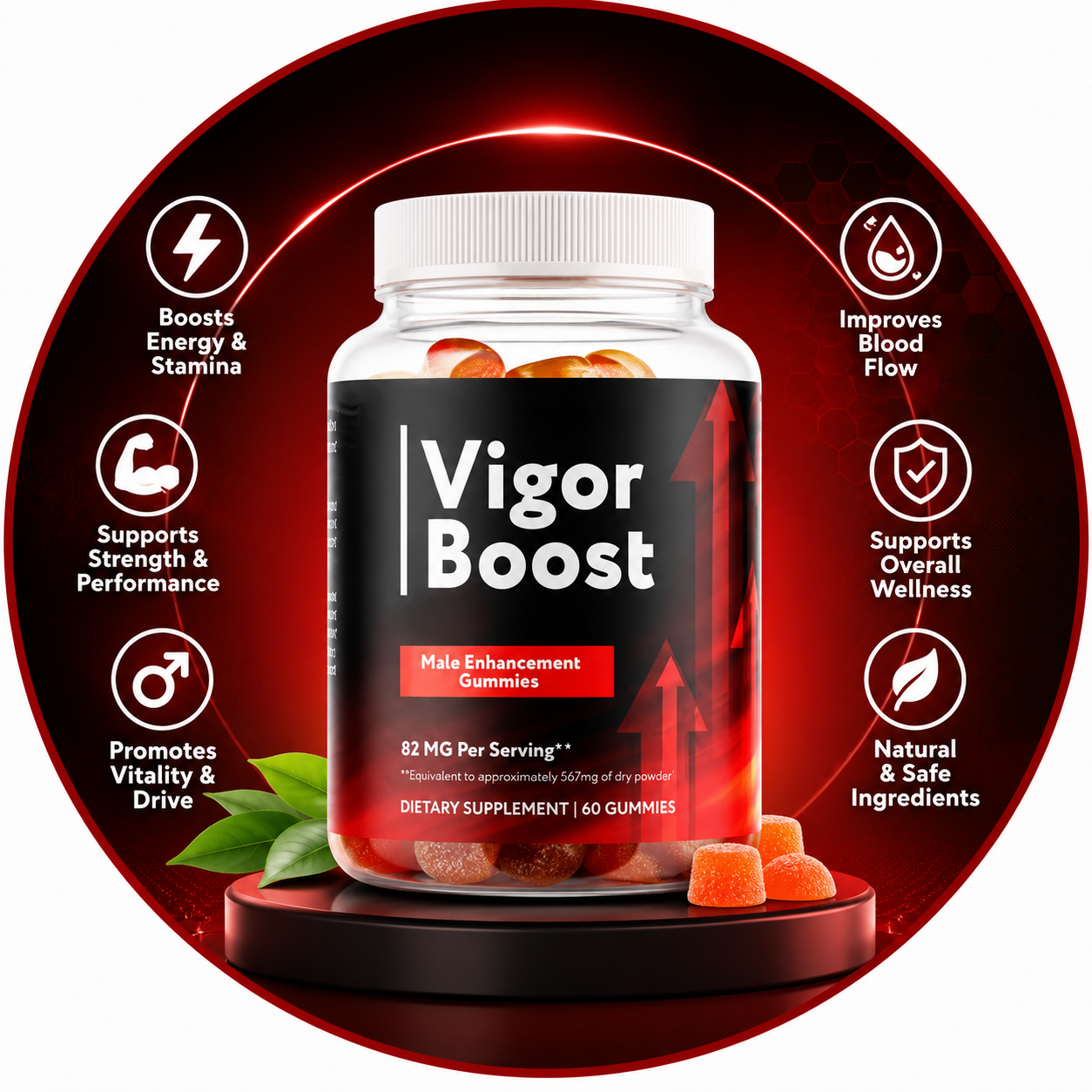 Biovera Male Boost Gummies bottle